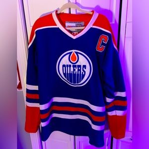 Vintage NHL Wayne Gretzky Oilers Jersey Size 50